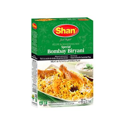 SHAN BOMBAY BIRYANI 50g Mélange d'épices
