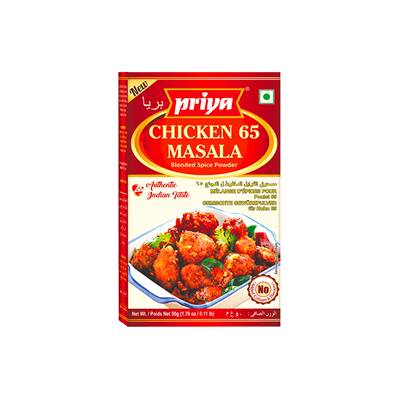 PRIYA CHICKEN 65 MASALA POWDER 50g