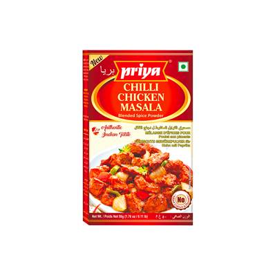 PRIYA CHILLI CHICKEN MASALA POWDER 50g