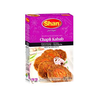 SHAN CHAPLI KABAB MASALA 100g Mélange d'épices